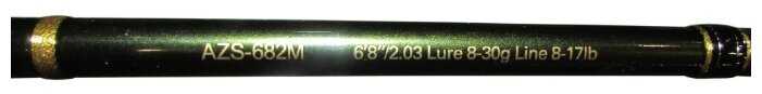 Удилище спиннинговое ZETRIX Azura AZS-682M фотография 2