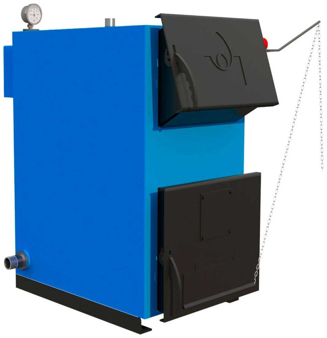 Котел WIRT Classic 20 ТП (с плитой) твердотопливный длительного горения фотография 1