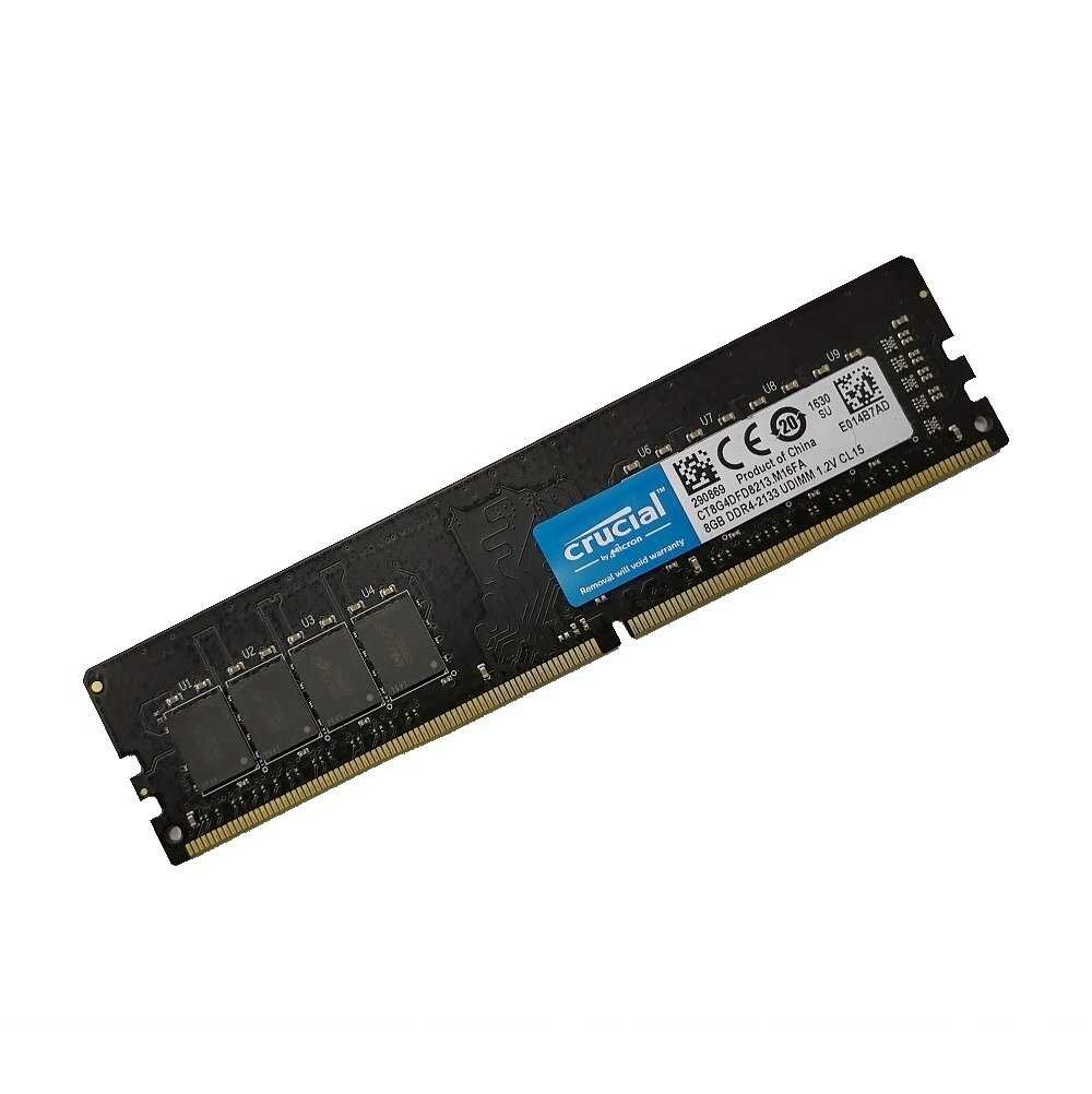 Оперативная память Crucial 8 ГБ DDR4 DIMM CL15 (CT8G4DFD8213) фотография 2