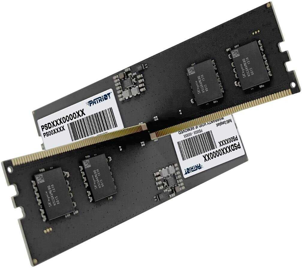 Оперативная память PATRIOT MEMORY Patriot DDR5 32GB (2x16Gb) 4800 МГц (PSD532G4800K) фотография 1