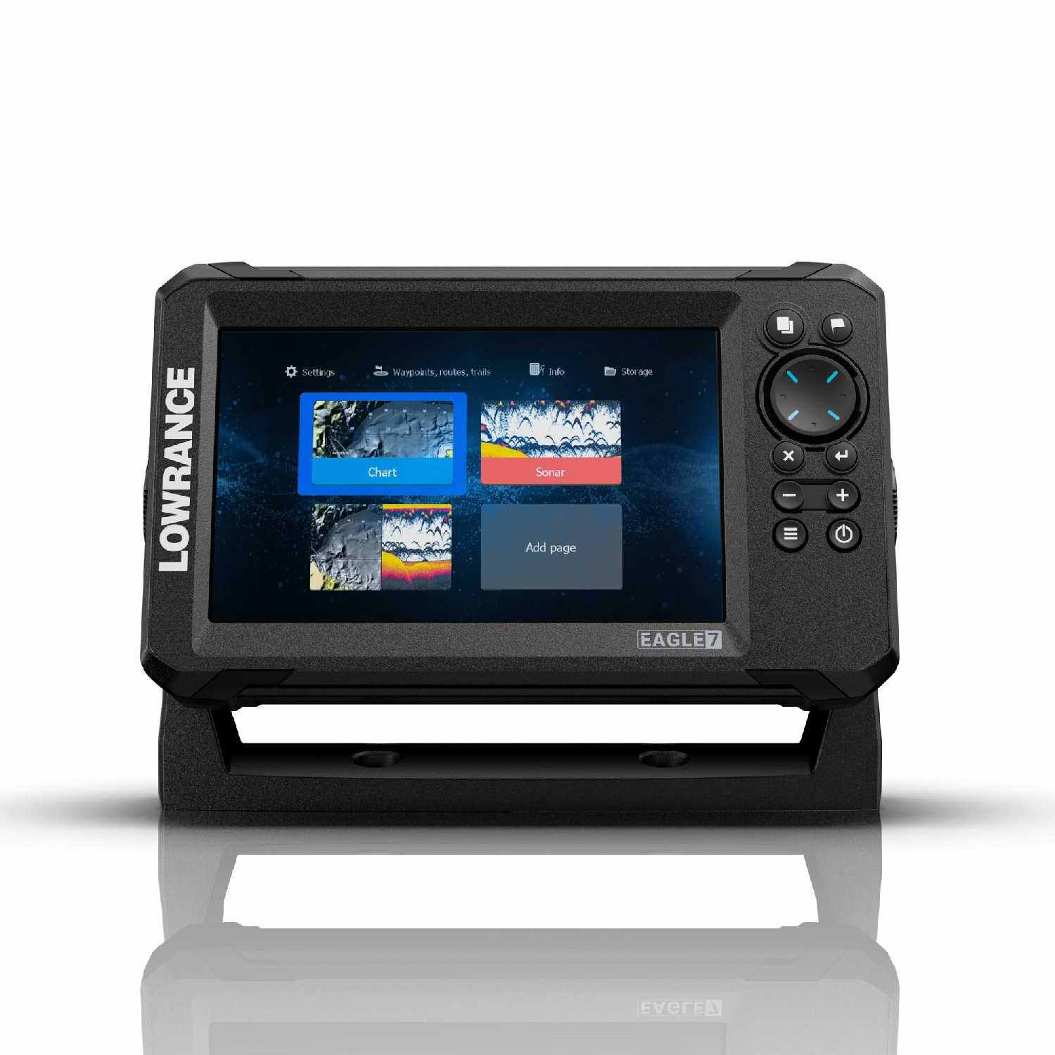 Lowrance Eagle 7 с датчиком TripleShot HD+ карта C-Map (Y-050) фотография 9