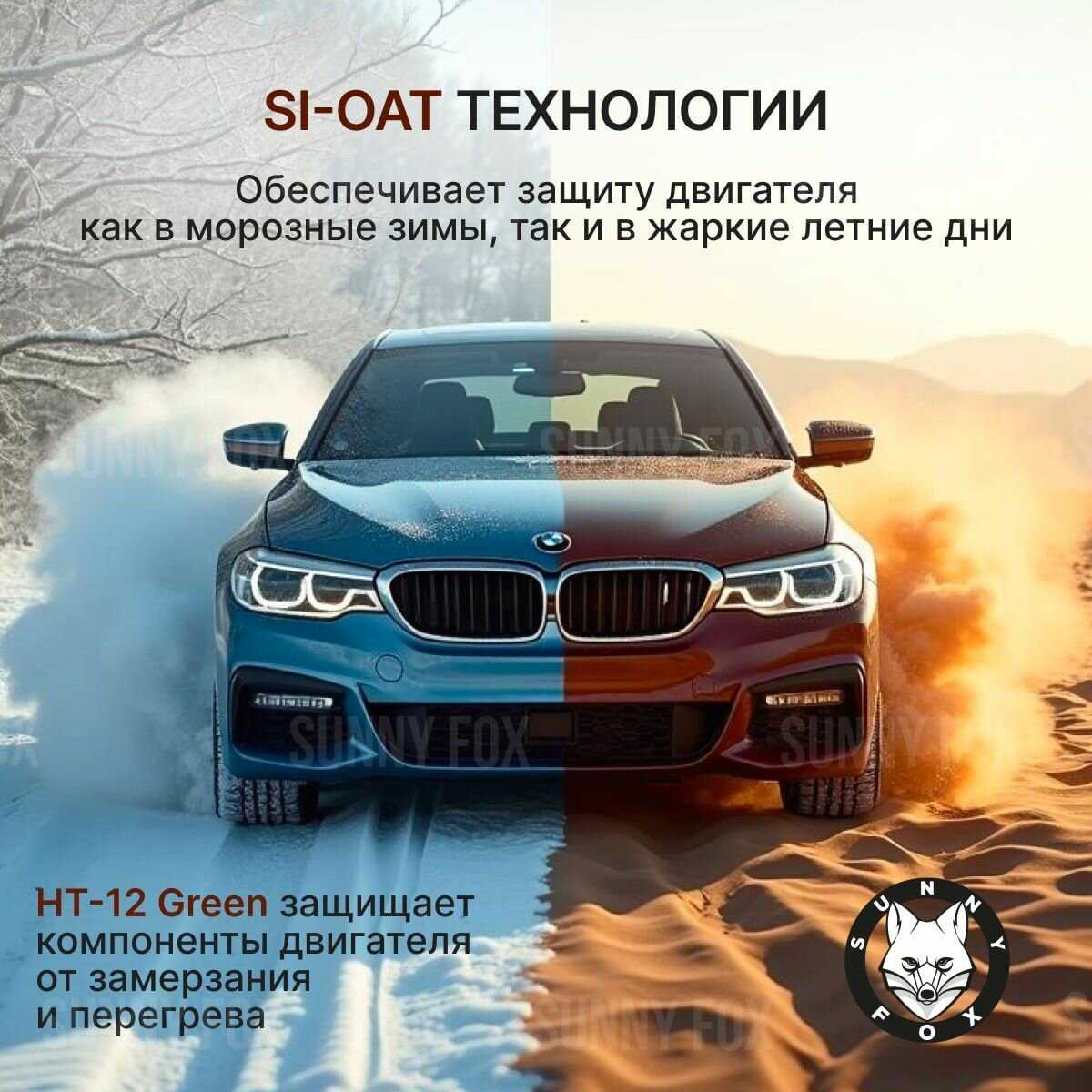 Антифриз Sunny fox Концентрат Sunny fox G11 (83512355290) фотография 3