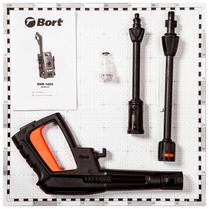 Мойка высокого давления Bort BHR-1600, 120 бар, 420 л/ч фотография 5