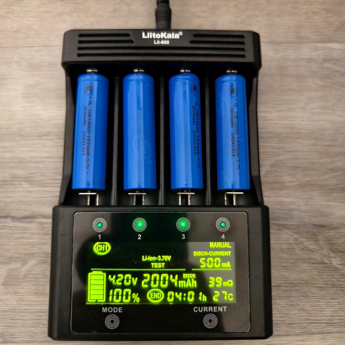 Аккумулятор HONGLI 18650 (1800mah) фотография 7