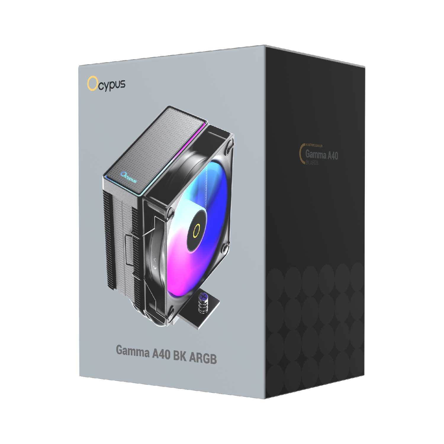 Кулер для процессора Ocypus Gamma A40 ARGB [TDP 200W] [Gamma-A40-WH1AAWN00X-GL] фотография 5