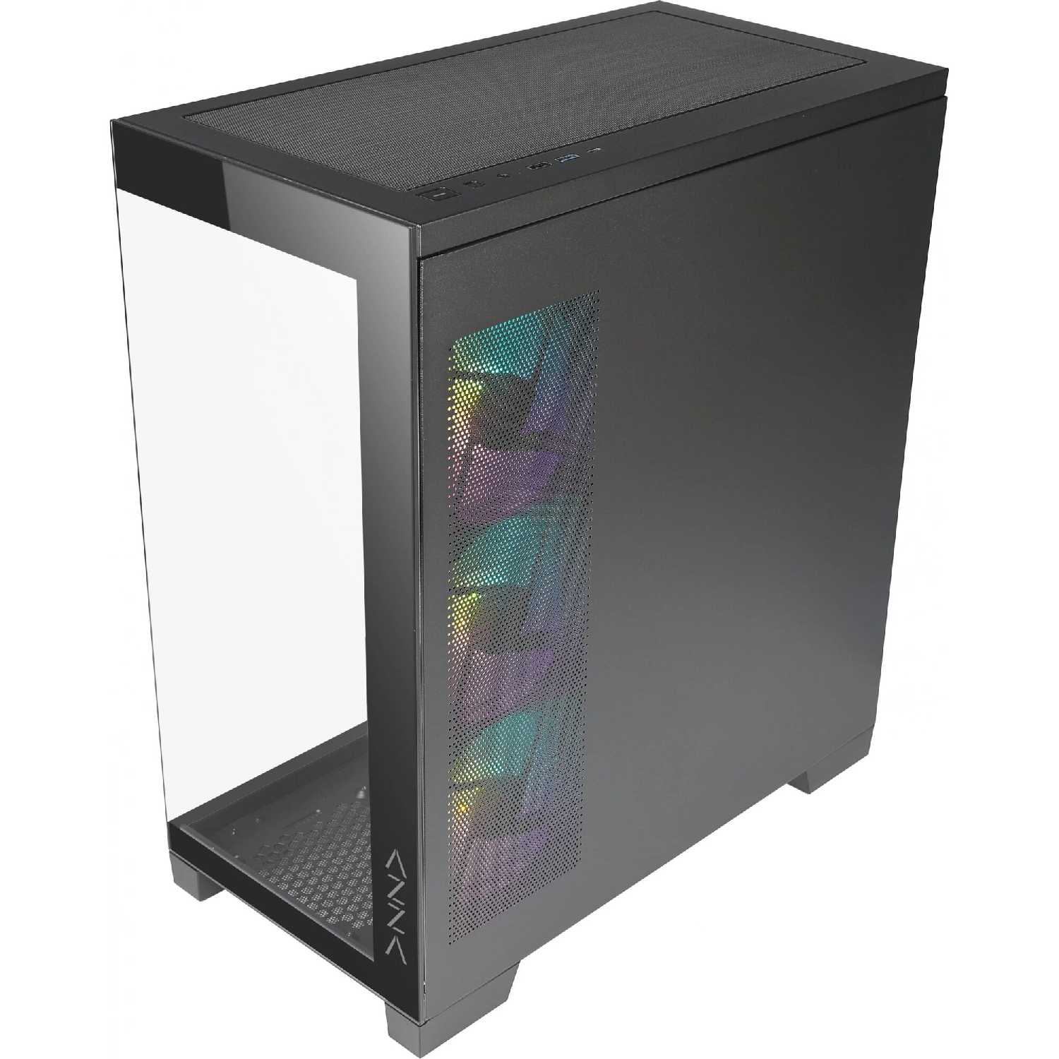 Компьютерный корпус ATX Azza Cove черный (csaz-570b cove) Midi-Tower фотография 3