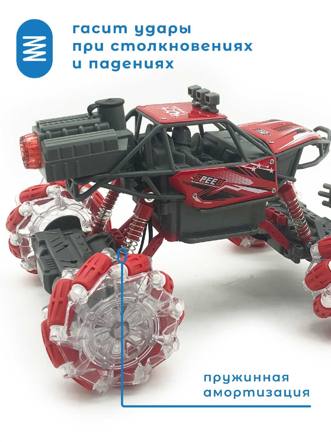 Квадроцикл DA HUA TOYS Машинка (DA HUA TOYS 1:14) фотография 5