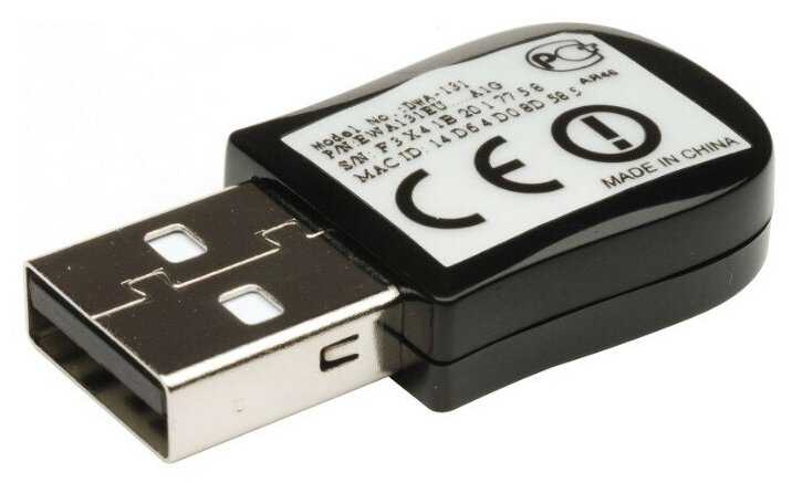 Адаптер USB D-Link DWA-131 фотография 2