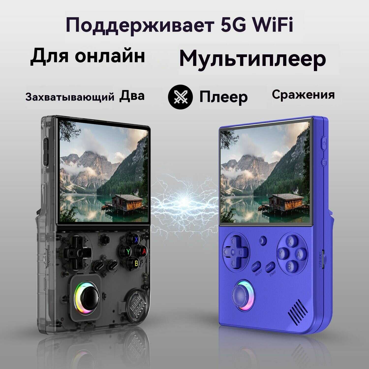 Портативная игровая консоль Annbernik RG40XX фотография 16