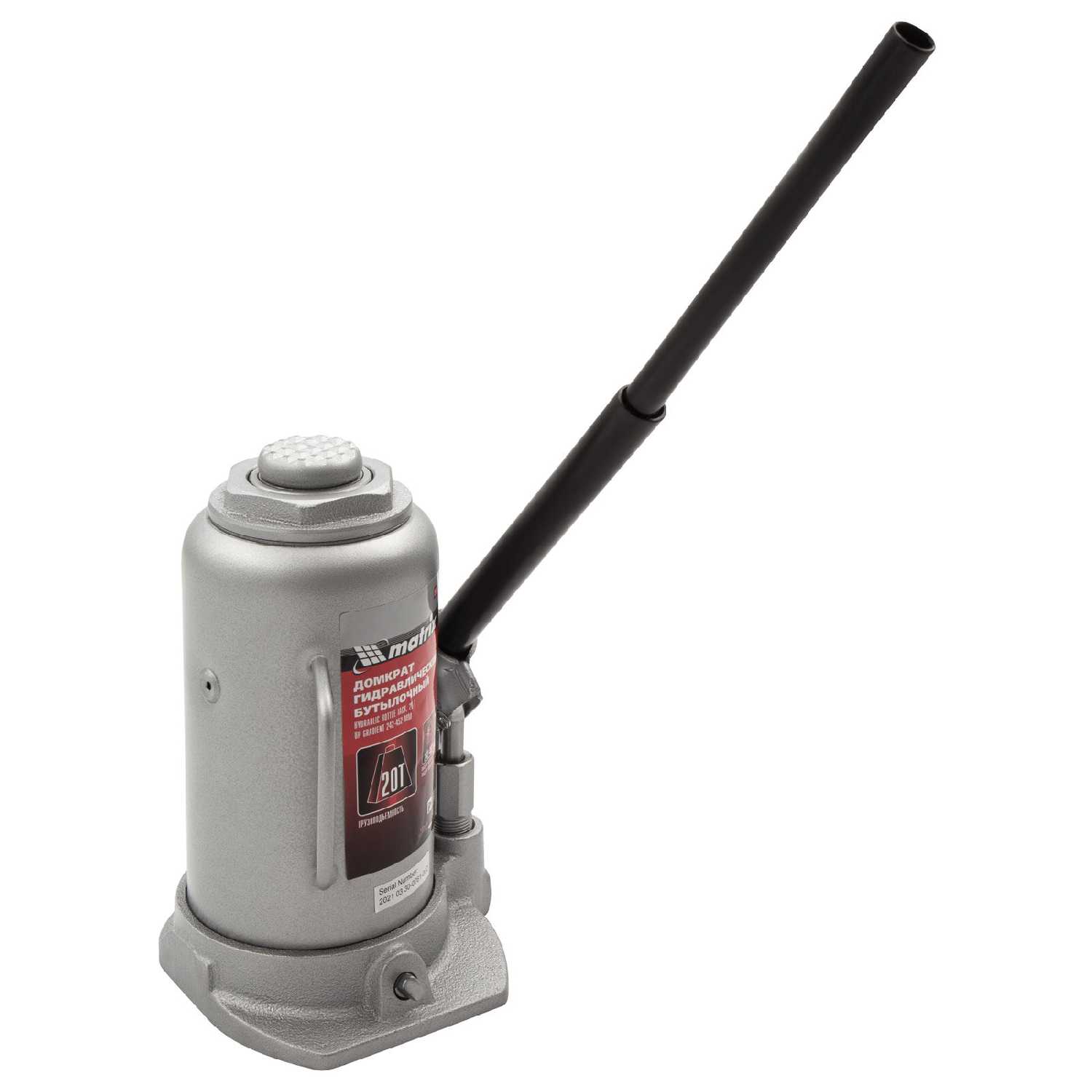 Домкрат бутылочный гидравлический Matrix Домкрат бутылочный гидравлический для мототехники (50731) фотография 11