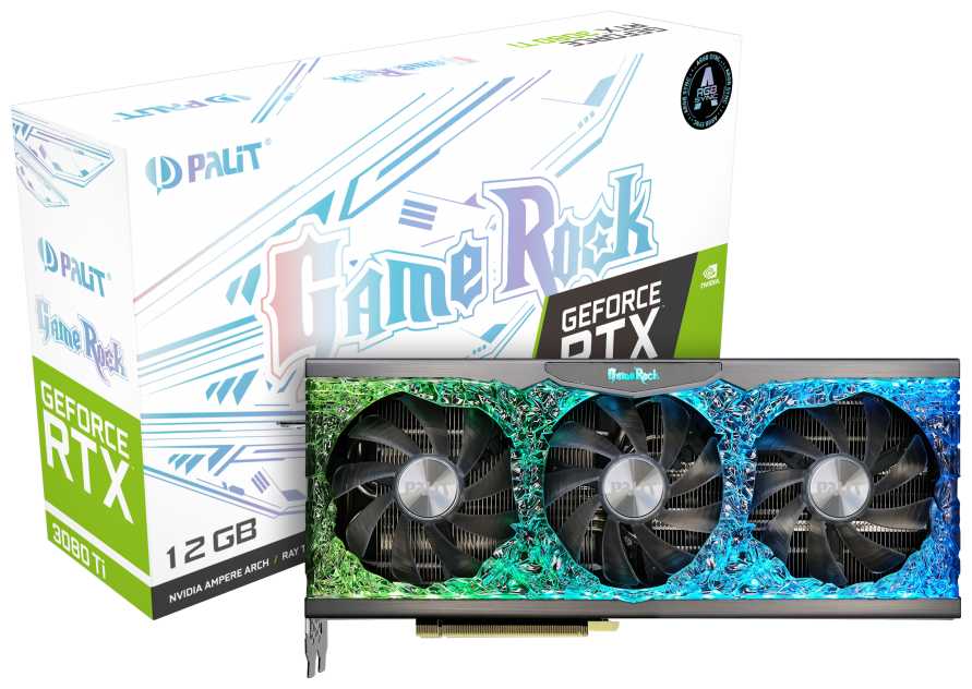 Видеокарта Palit GeForce RTX 3080 Ti GameRock 12GB (NED308T019KB-1020G) фотография 8