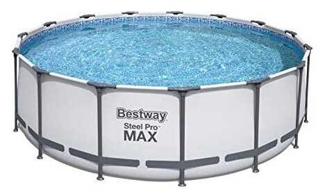Каркасный бассейн Bestway Steel Pro Max фотография 4