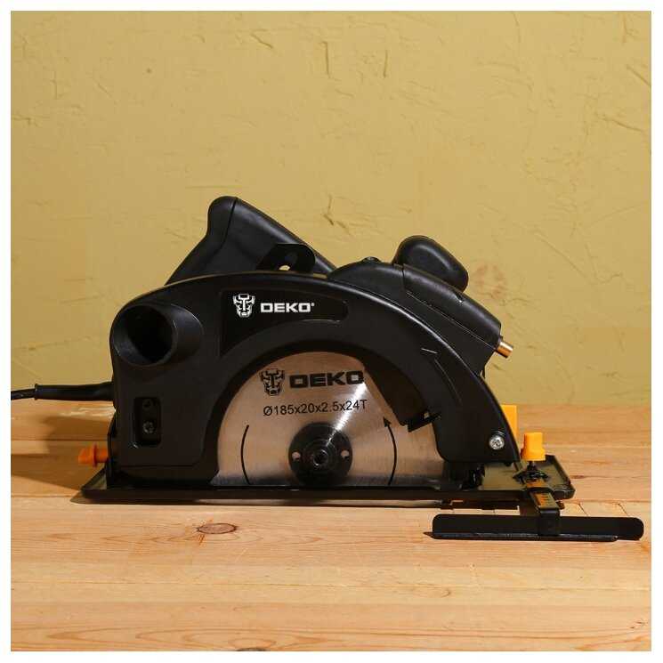 Дисковая пила DEKO DKCS1800 Laser (063-4192), 1800 Вт фотография 5
