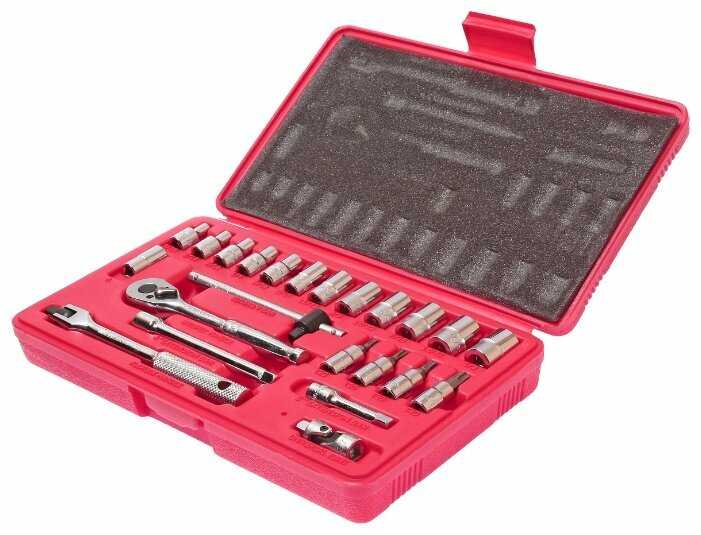 Набор торцевых головок JTC AUTO TOOLS H223S, 23 предм.
