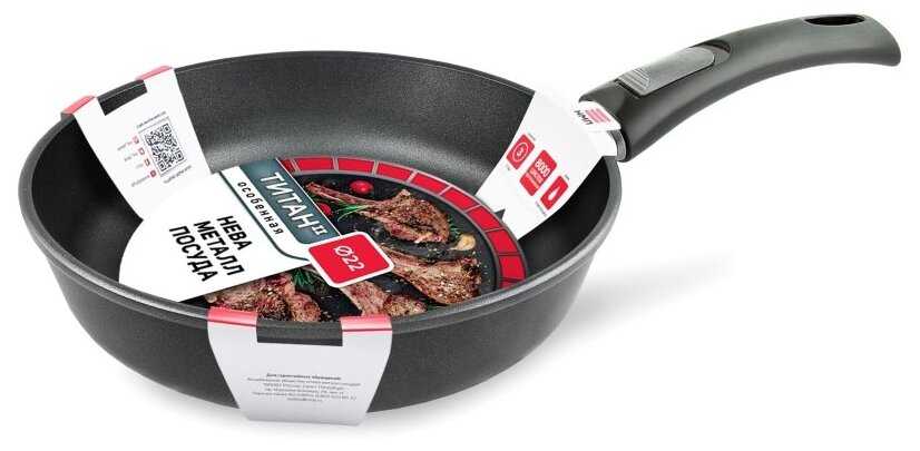 Сковорода НЕВА МЕТАЛЛ ПОСУДА Особенная 90 фотография 6