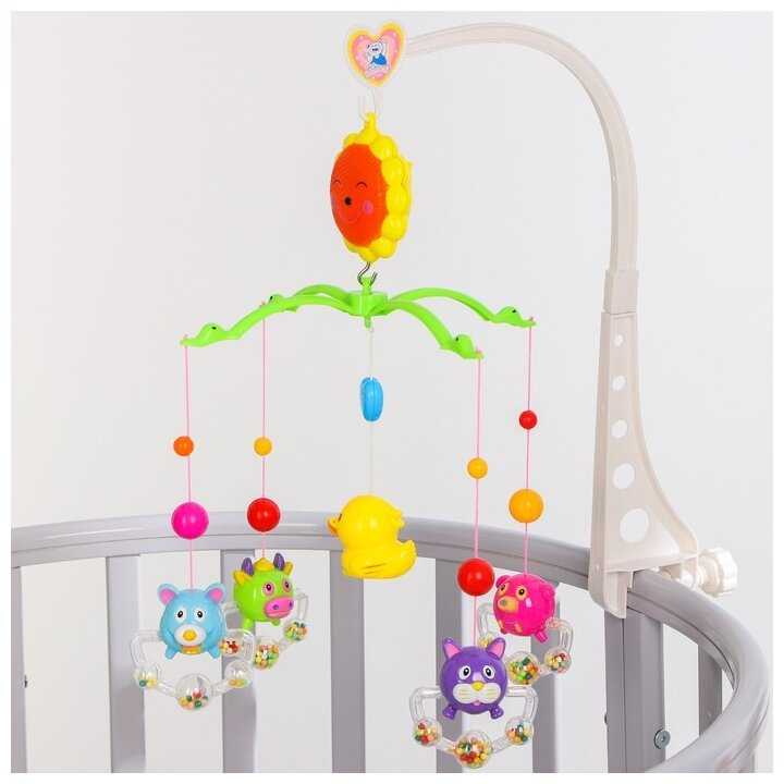 Механический мобиль Крошка Я Солнышко. Круглыши, 6969484