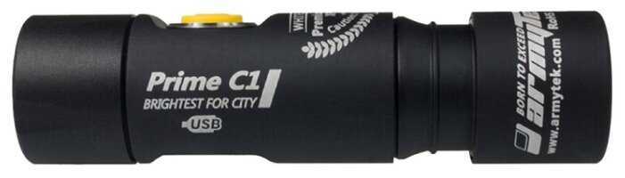 Ручной фонарь ArmyTek Prime C1 XP-L Magnet USB (белый свет) + 18350 Li-Ion фотография 1