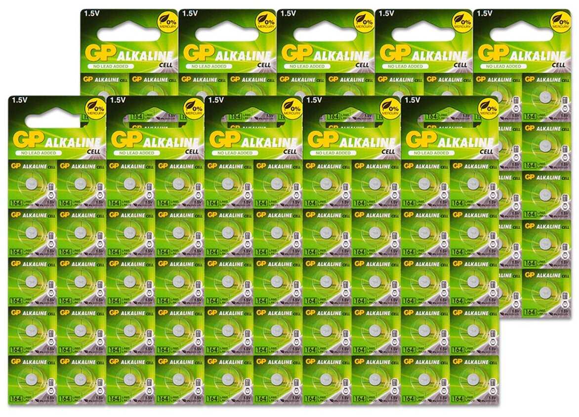 Батарейка LR60 (AG1, 364, 620, 621) 1.5V GP фотография 4