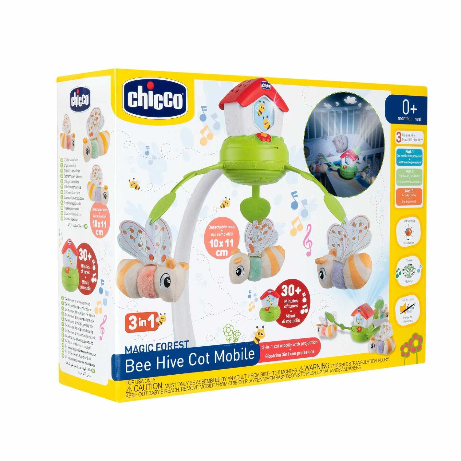 Механический мобиль Chicco Пчелиный домик фотография 16