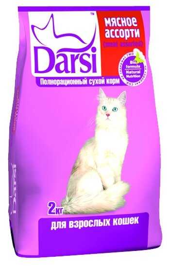 Корм для кошек Darsi с мясным ассорти фотография 4
