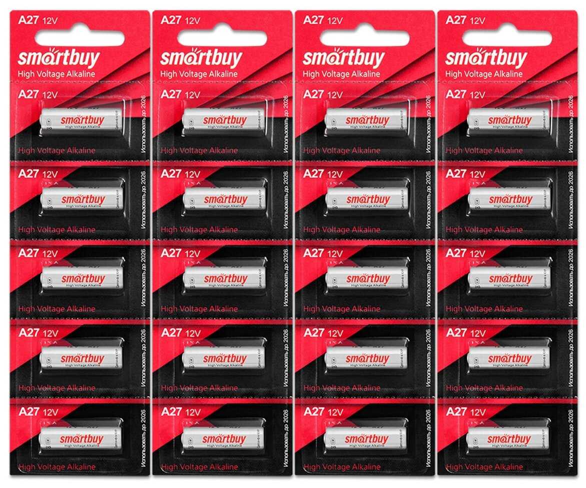 Батарейка SmartBuy High Voltage Alkaline A27 фотография 1