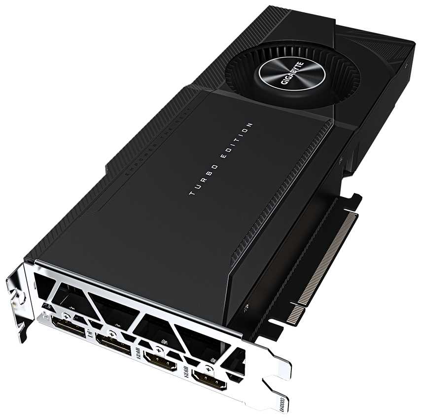 Видеокарта GIGABYTE GeForce RTX 3080 TURBO 10G, GV-N3080TURBO-10GD rev. 2.0 фотография 2