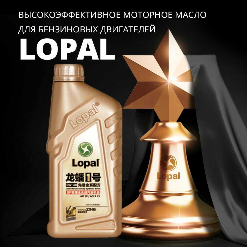 Моторное масло Lopal Advanced Fully Synthetic Series SP (0W-40) фотография 6
