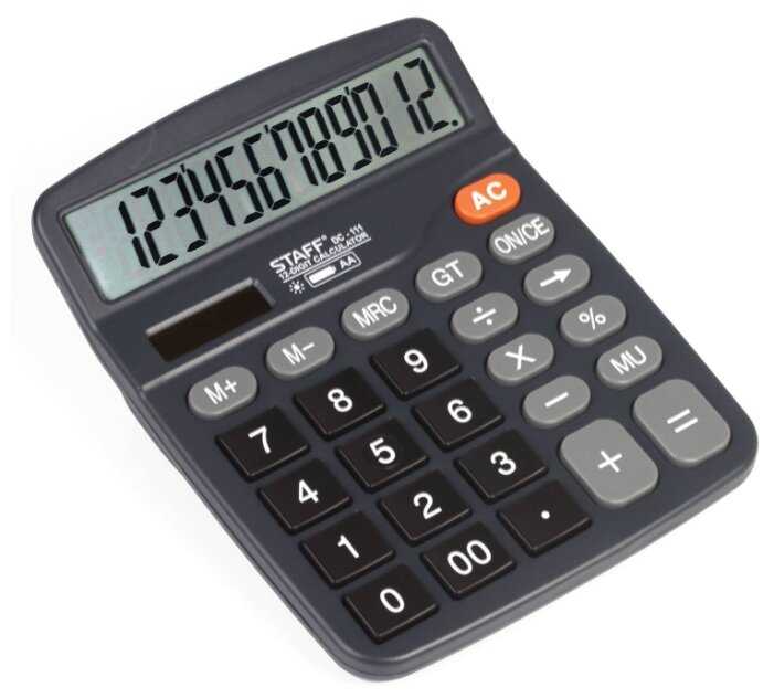 Калькулятор бухгалтерский STAFF PLUS DC-111 фотография 3