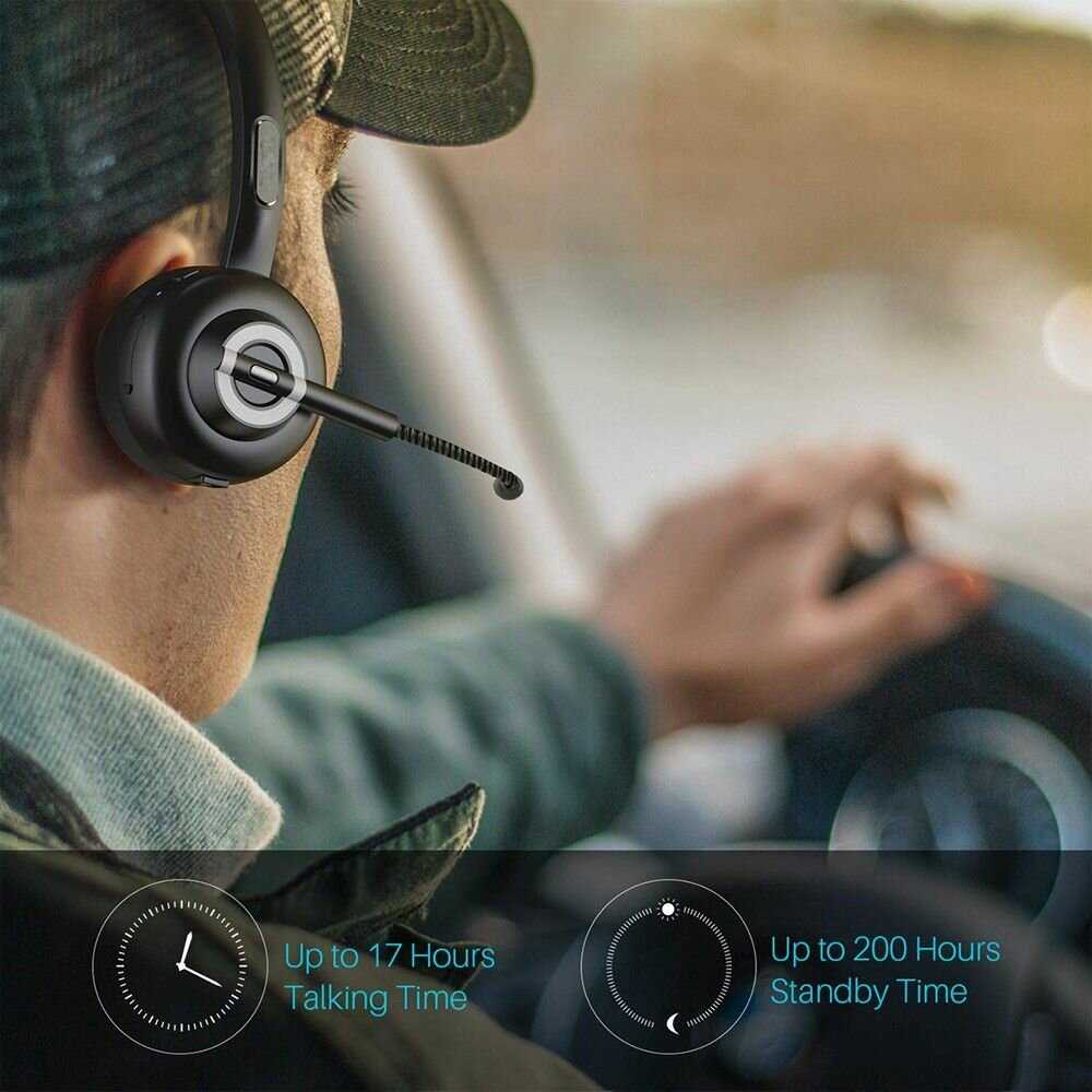 Гарнитура оператора колл-центра M97 Business Bluetooth 5.0 фотография 14