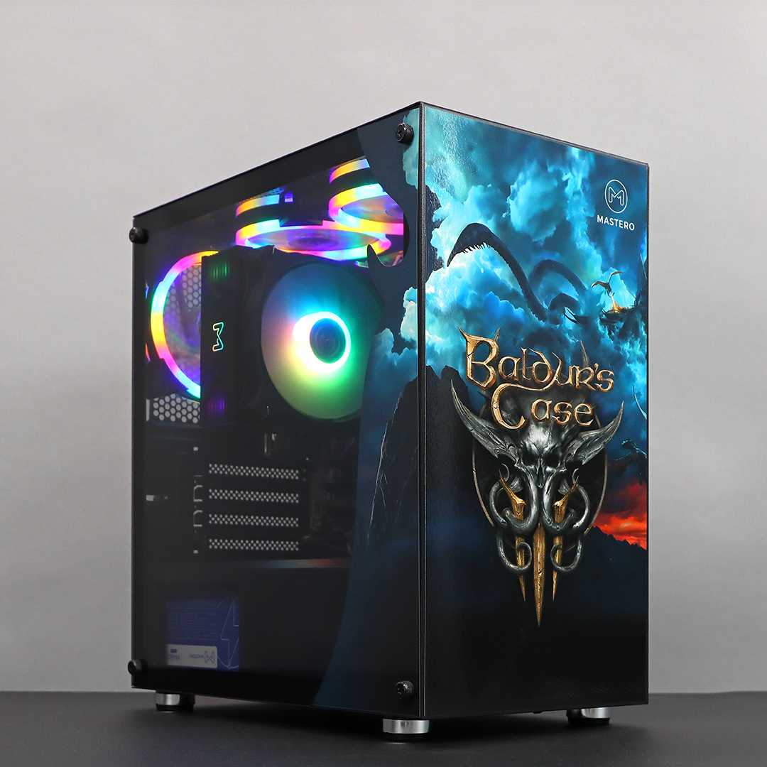 Корпус Mastero Baldur's case mATX (MST-GCM-01-BC) фотография 7