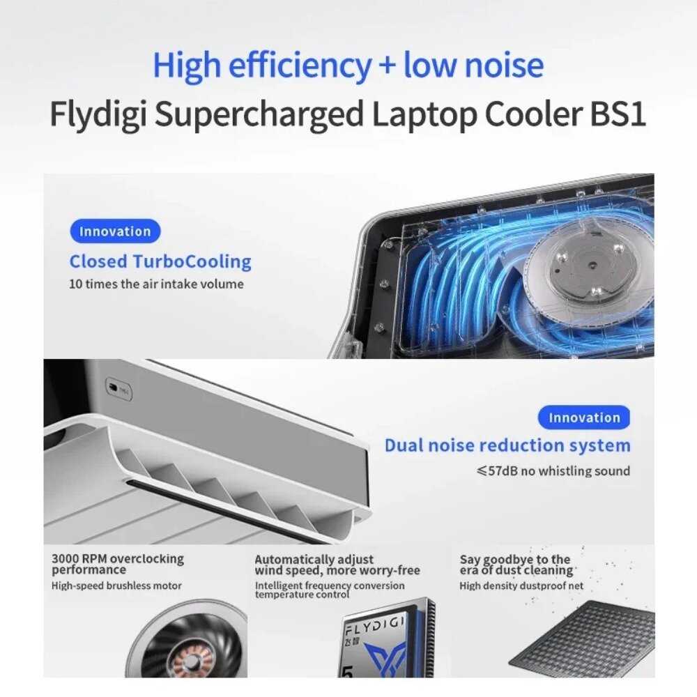 Кулер для ноутбука Flydigi BS1 фотография 3