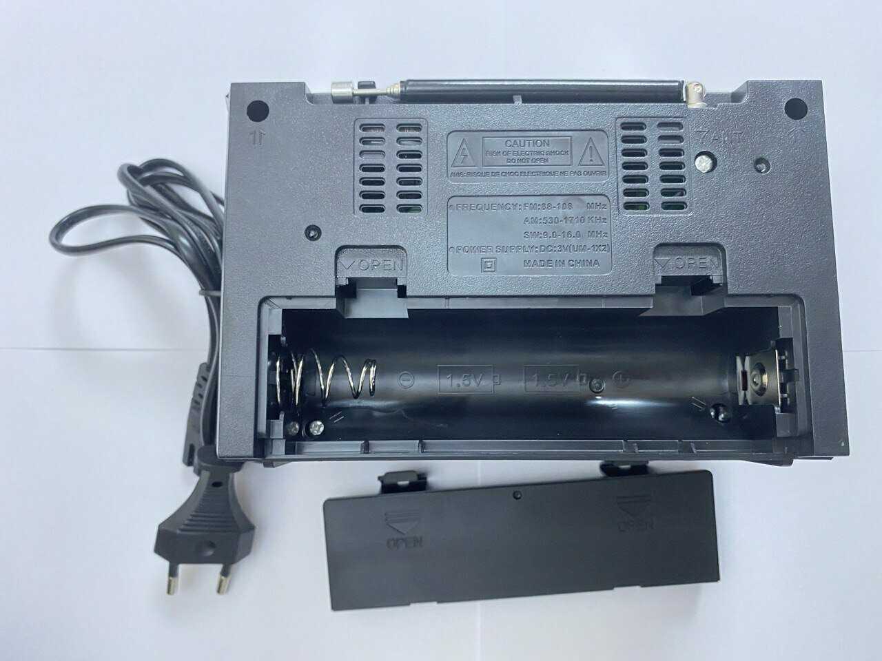 Ретро радиоприемник MyLatso портативный радио плеер (Bluetooth FM USB MP3 TF SD) фотография 12