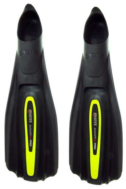 Ласты Mares HC Pro FF черно желтые размер 36-37 фотография 3