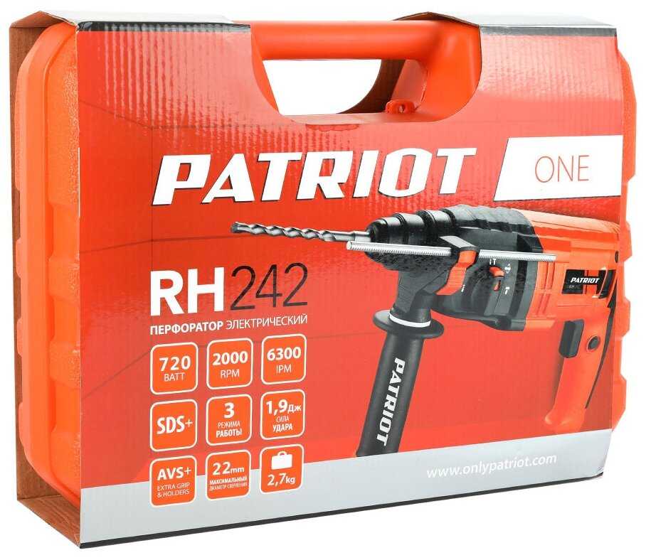 Перфоратор Patriot RH 242 The One фотография 8