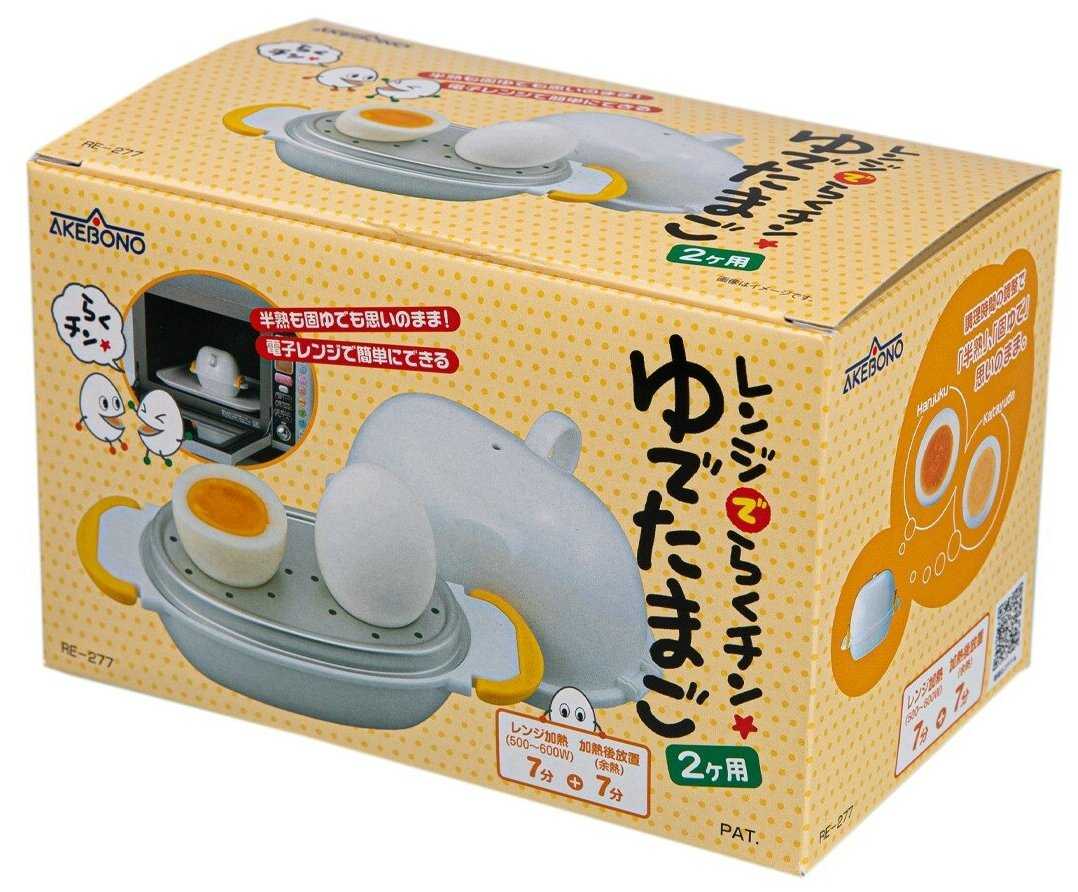 Яйцеварка Akebono Яйцеварка для СВЧ на 2 яйца фотография 6