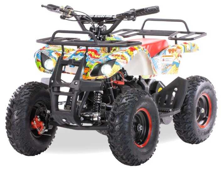 MOTAX Квадроцикл ATV Mini Grizlik Х-16 Big Wheel с механическим стартером фотография 8