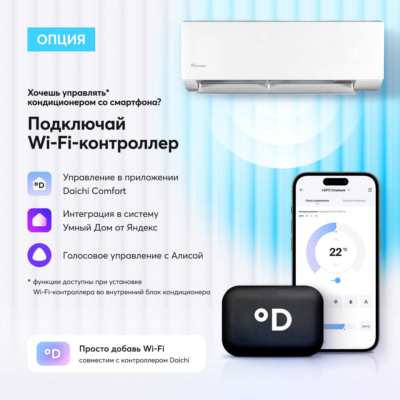 Настенная сплит-система Airwave AWM09H-I/AWM09H-O фотография 13