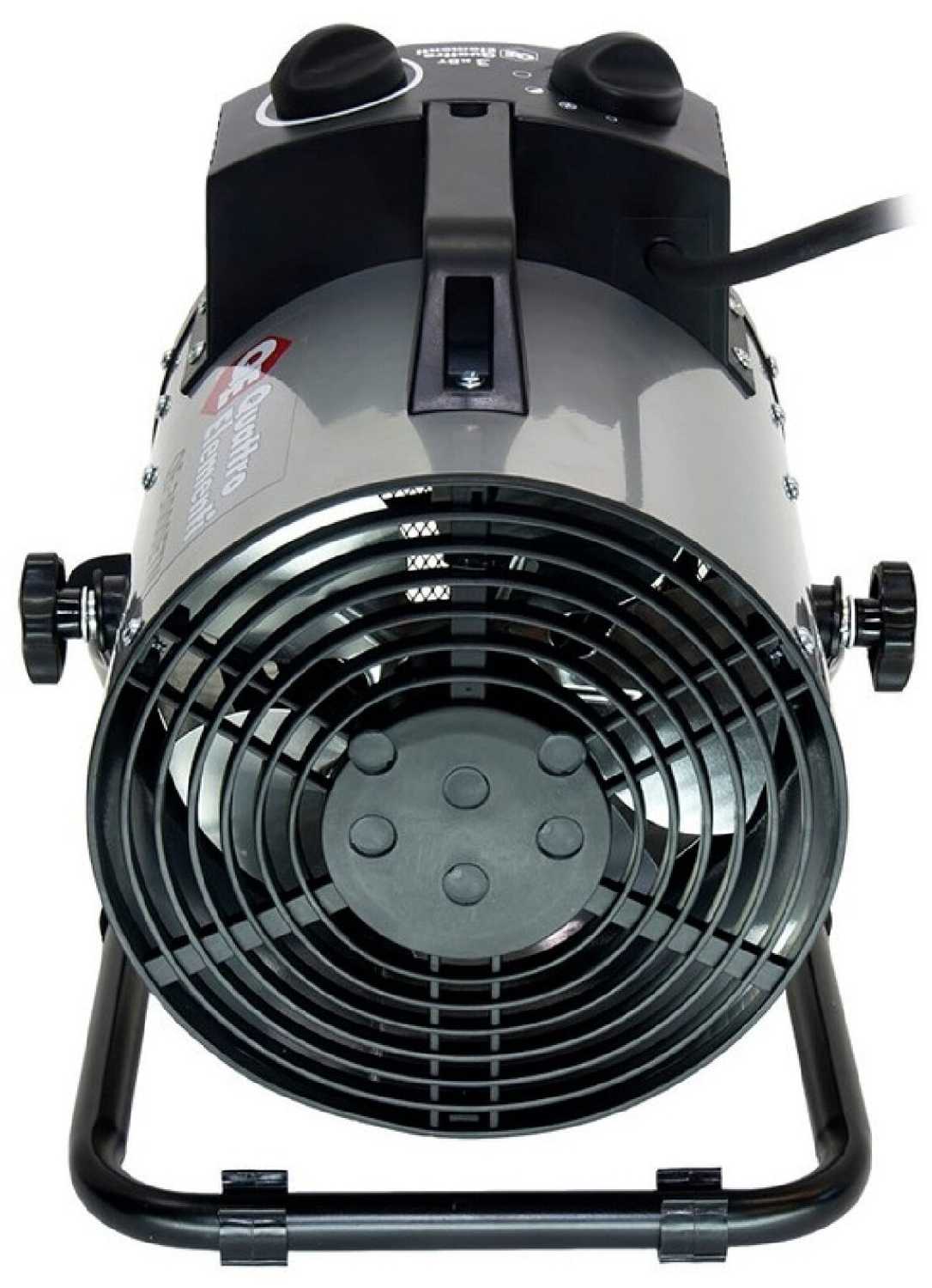 Электрическая тепловая пушка Quattro Elementi QE-3000ETN фотография 2