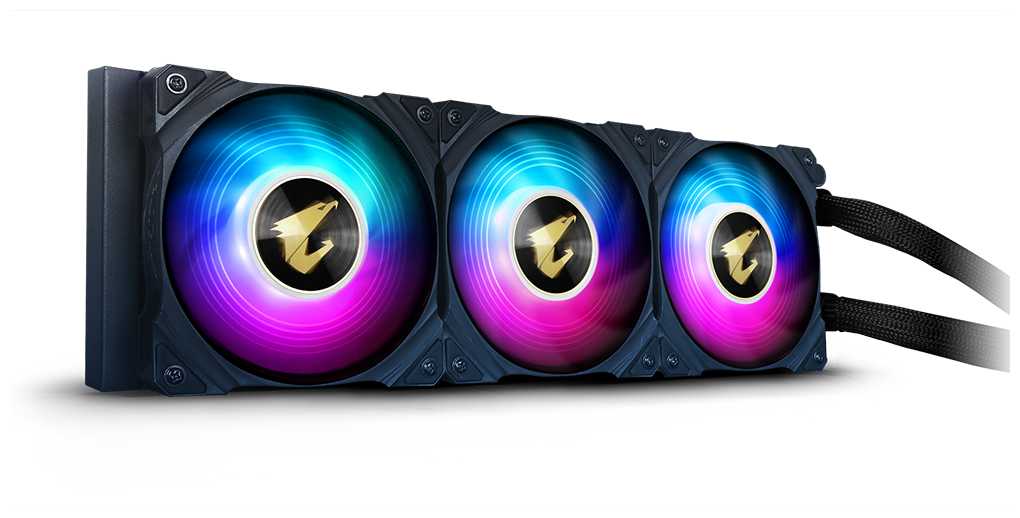 Система водяного охлаждения для процессора GIGABYTE AORUS WATERFORCE 360 фотография 1