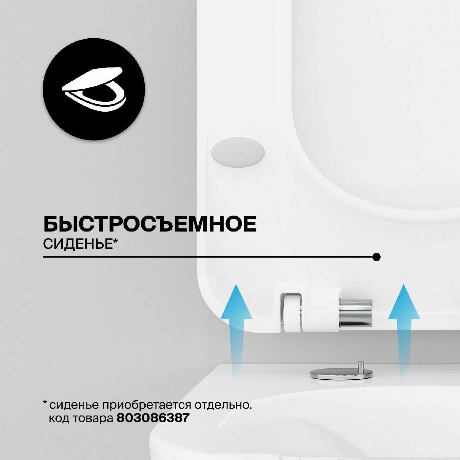 Унитаз подвесной CREAVIT Free фотография 16