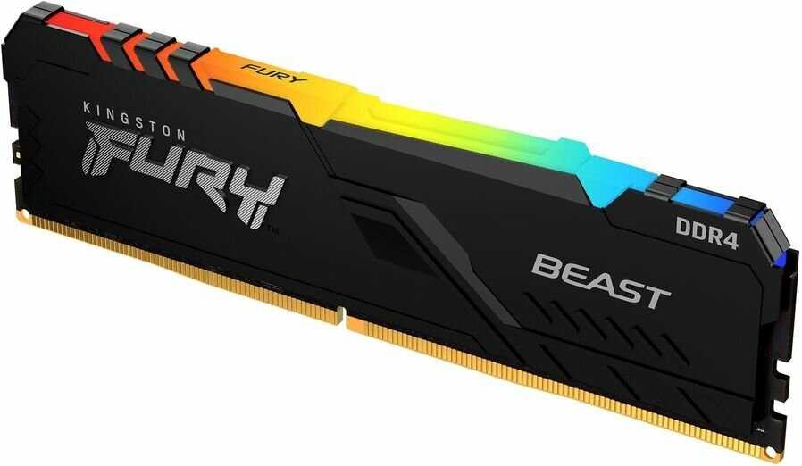 Оперативная память Kingston FURY Beast RGB DDR4 (KF432C16BB12A/16) фотография 21