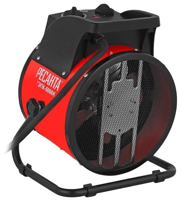 Электрическая тепловая пушка РЕСАНТА ТЭПК-5000К фотография 6