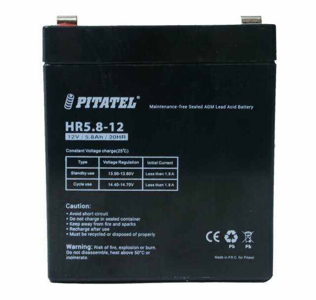 Аккумуляторная батарея Pitatel HR5.8-12 фотография 8
