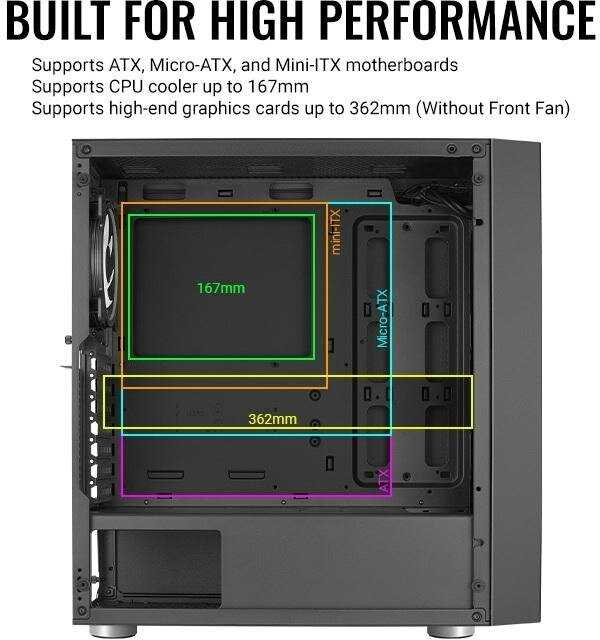 Корпуса для ПК AeroCool Skribble фотография 2
