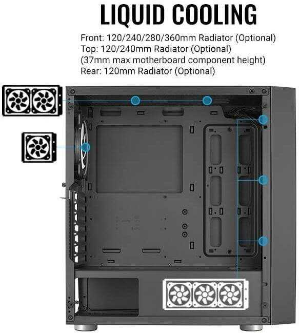 Корпуса для ПК AeroCool Skribble фотография 3