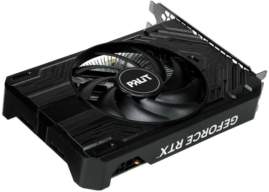 Видеокарта Palit RTX4060 STORMX 8GB GDDR6 128-bit (RTL) фотография 1