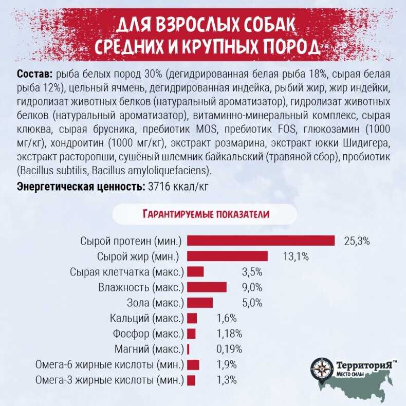 Сухой корм ТерриториЯ 