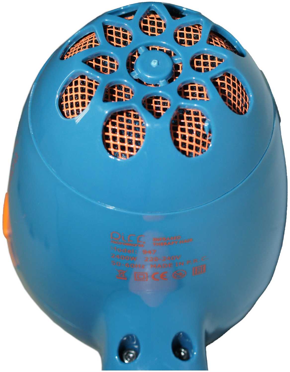 Профессиональный фен INFRARED THERAPY HAIR Ф947 RIFF 2400Вт фотография 7