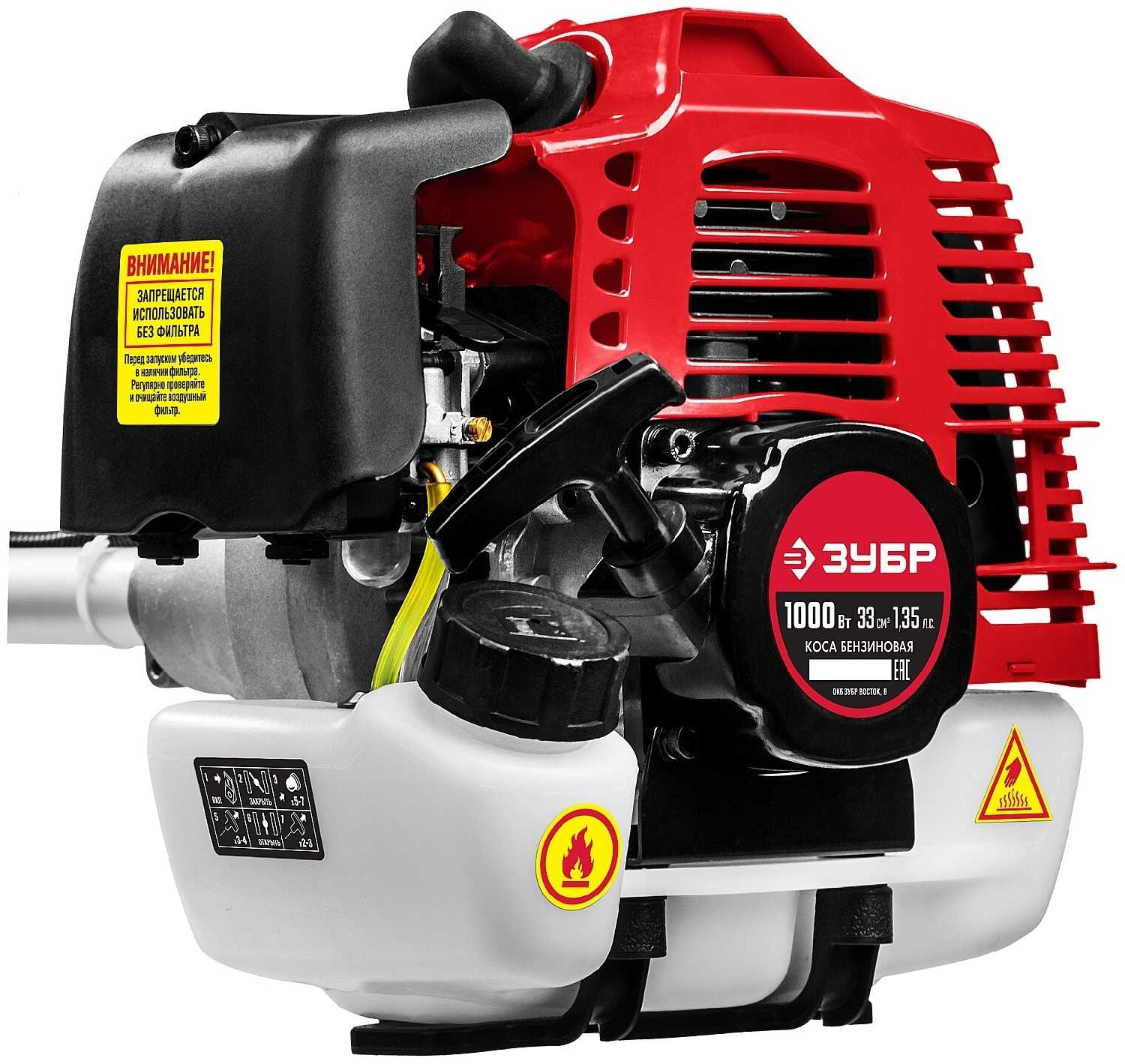 Триммер бензиновый ЗУБР КРБ-1000 фотография 1
