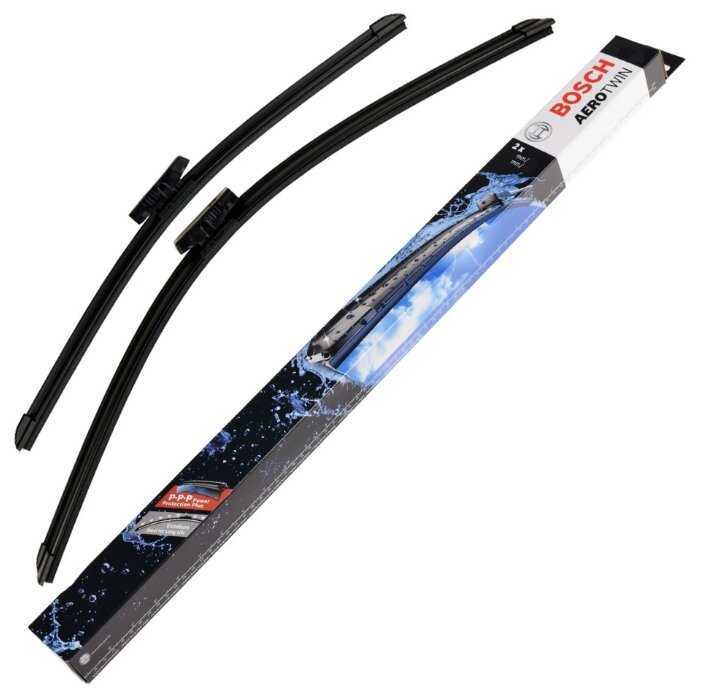 Щетка стеклоочистителя бескаркасная BOSCH Aerotwin Multi-Clip AM468S 650 мм / 400 мм, 2 шт. фотография 2